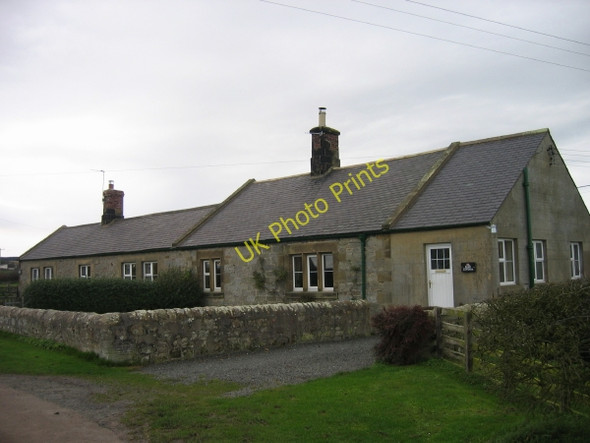 Photo 6"x4" Cottages near Low Stead Longhoughton c2009