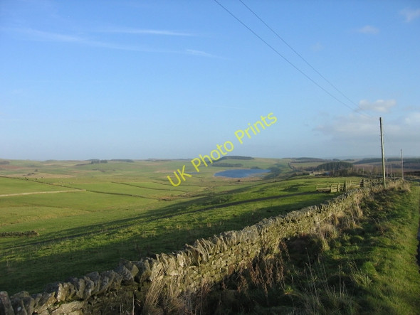 Photo 6"x4" View towards Grindon Lough Thorngrafton c2009