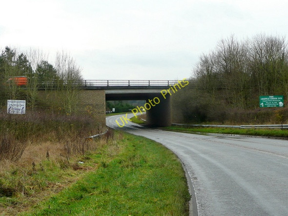 Photo 6"x4" New over old Wern-y-cwrt c2009