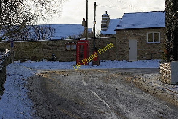 Photo 6"x4" Telephone and Postbox, Kirby Hill Kirby Hill\/NZ1306 c2009