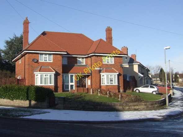 Photo 6"x4" Council Housing - Newman Road Wednesfield c2009