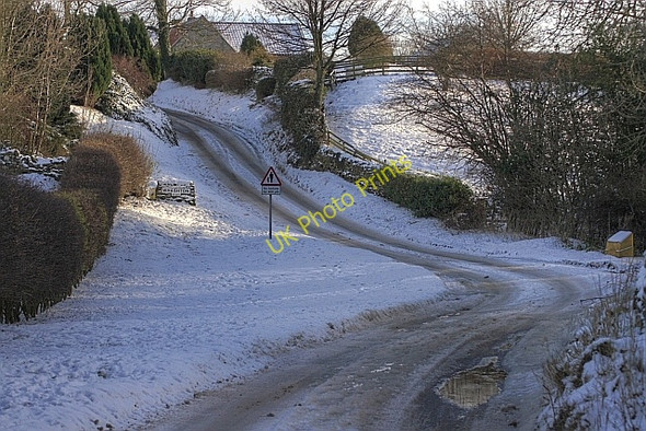 Photo 6"x4" Climb up to Whashton Kirby Hill\/NZ1306 c2009