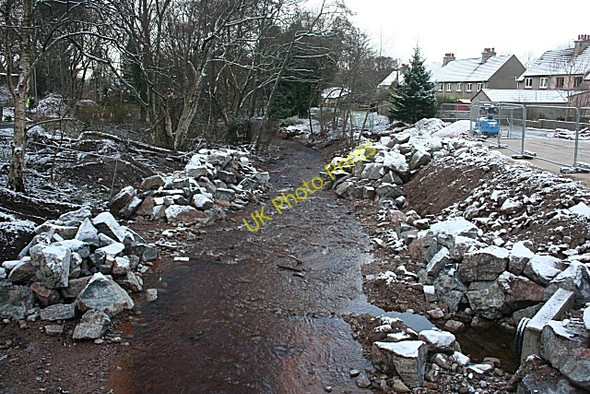 Photo 6"x4" Fochabers Burn Fochabers c2009