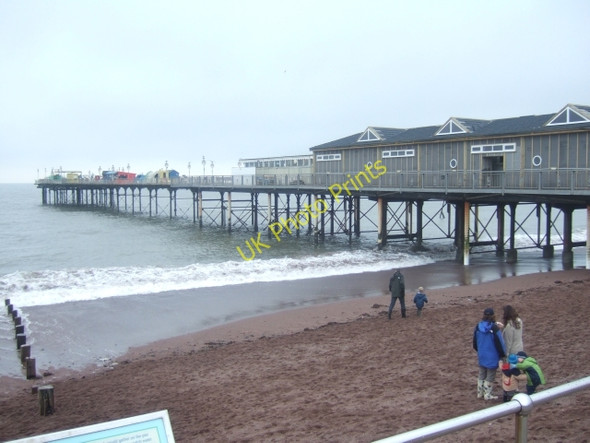 Photo 6"x4" Teignmouth pier Teignmouth c2009