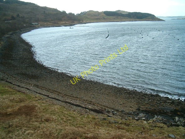 Photo 6"x4" Shore of Loch Melfort Arduaine c2006