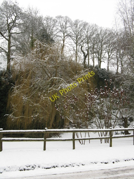 Photo 6"x4" Longley Green Quarry In The Snow Longley Green c2010