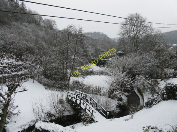 Photo 6"x4" Longley Green In The Snow Longley Green c2010