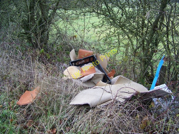 Photo 6"x4" Flytip, Odstock Odstock c2010