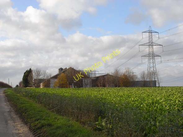 Photo 6"x4" Agricultural Storage Buildings on Horkstow Wold Horkstow Wolds c2009