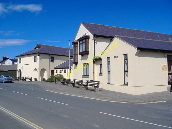 Photo 6"x4" Castletown Town Hall and Library Castletown\/SC2667 c2006