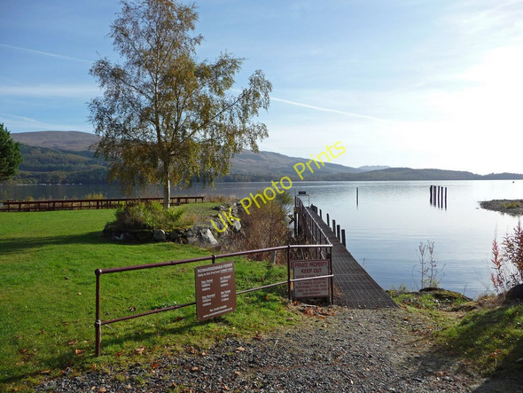 Photo 6"x4" Inverbeg Jetty Inverbeg c2009