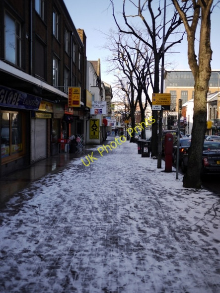 Photo 6"x4" Botanic Avenue in the snow Belfast c2010
