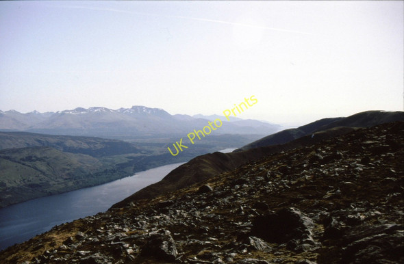 Photo 6"x4" On the east ridge of Sr\u00c3\u00b2n a' Choire Ghairbh Sean Mheall c1992