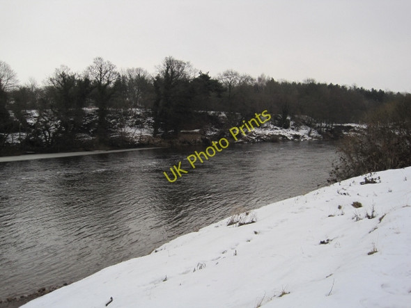 Photo 6"x4" River Tyne near its Confluence Hexham c2010