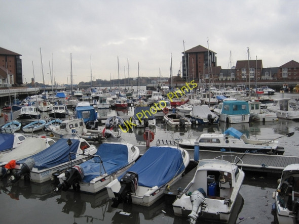 Photo 6"x4" Marina at Roker, Sunderland Sunderland\/NZ3957 c2010