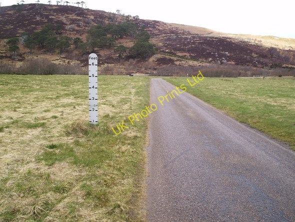 Photo 6"x4" Looking back towards the River Oykel Oape c2006