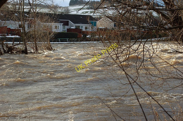 Photo 6"x4" Choppy water on the Tweed at Peebles Peebles\/NT2540 c2010