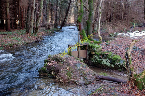 Photo 6"x4" An old sluice gate on the Haystoun Burn Peebles\/NT2540 c2010