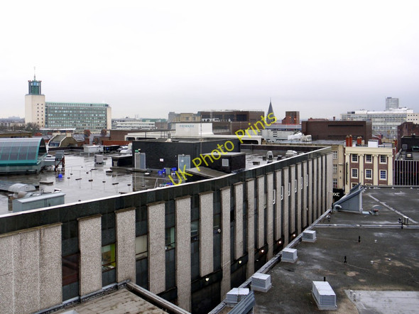 Photo 6"x4" Rooftop view from Eldon Square roof car park Newcastle upon Tyne c2010