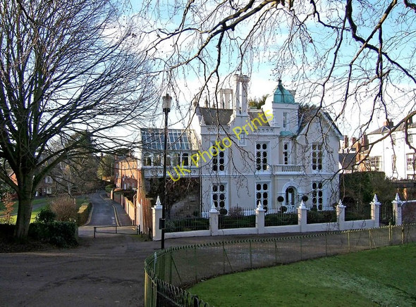 Photo 6"x4" Old house opposite Castle Pool Hereford c2010