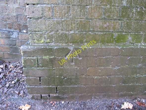 Photo 6"x4" Rivet bench mark in Station Lane Mickle Trafford c2010