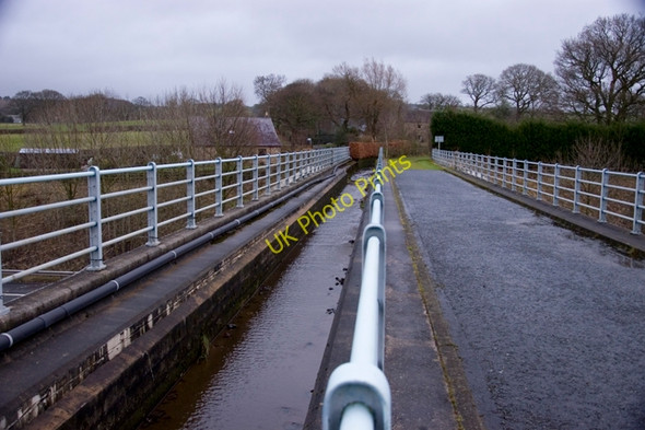 Photo 6"x4" Bridge over M6 Motorway at Parkhead Farm Garstang c2010