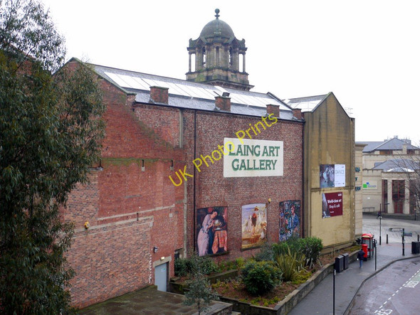 Photo 6"x4" Laing Art Gallery from John Dobson Street Newcastle upon Tyne c2010