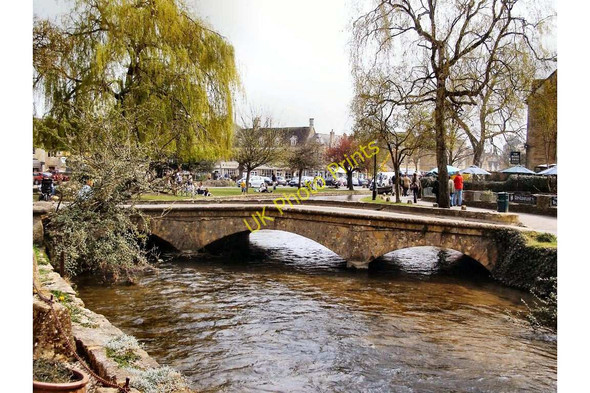 Photo 6"x4" River Windrush, Bourton-on-The -Water Bourton-on-the-Water c2007 P1