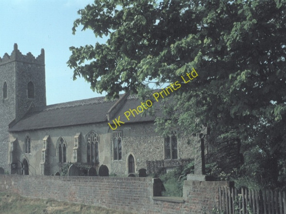 Photo 6"x4" St Edmund's Church, Thurne Thurne c1980