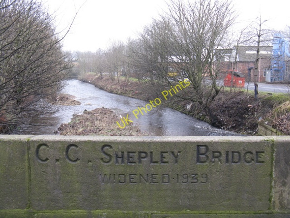 Photo 6"x4" River Tame At Shepley Bridge Denton\/SJ9295 c2010