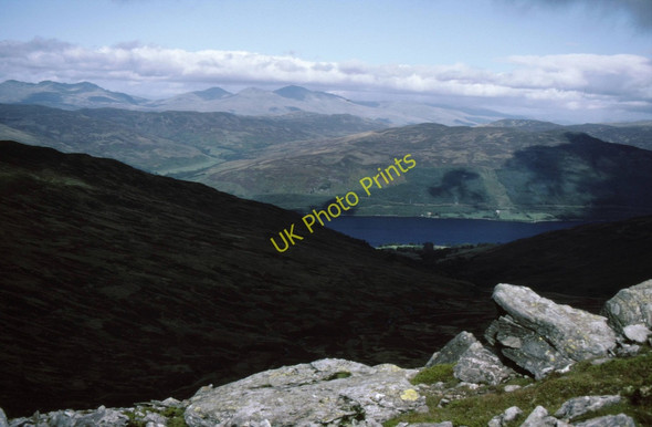 Photo 6"x4" View north from summit of Ben Vorlich Bealach an Dubh Choirein c1985