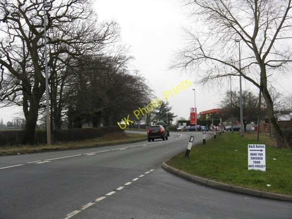 Photo 6"x4" A533 At Dragon's Lane Junction Sandbach c2010