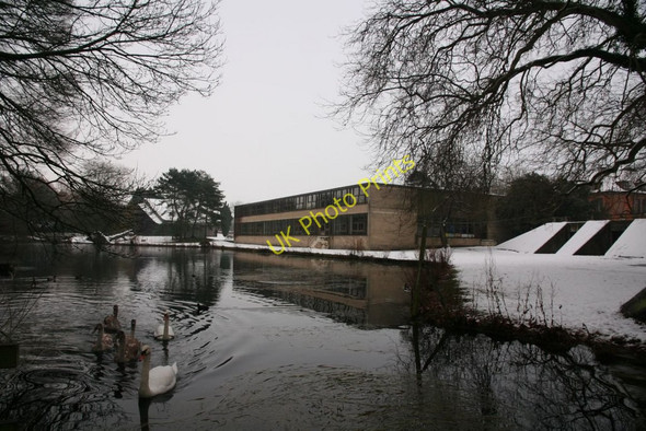 Photo 6"x4" Lake by the school Wallingford c2010