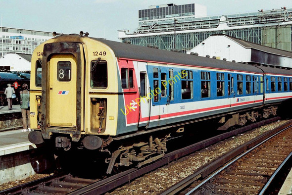 Photo 6"x4" Network 150 Day - (07) Network SouthEast EMU Class 421\/2 No. 1249 Westminster c1988