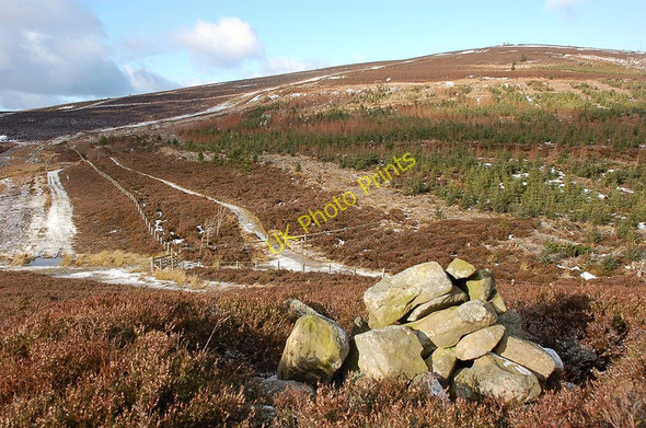 Photo 6"x4" Three Brethren from cairn above Red Score Nick Broadmeadows\/NT4130 c2010