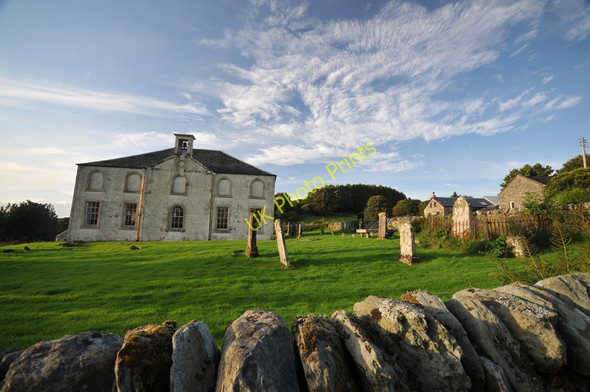 Photo 6"x4" Church and graveyard at Inverlussa Kilmichael of Inverlussa c2009