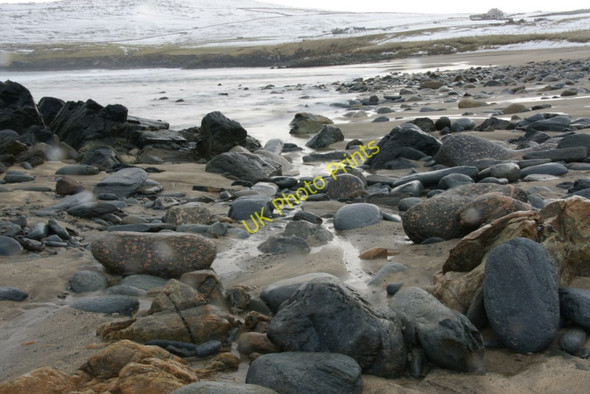 Photo 6"x4" Norwick beach Kirkaton c2010