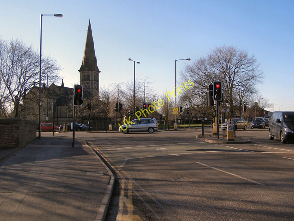 Photo 6"x4" Guide Bridge junction Denton\/SJ9295 c2010