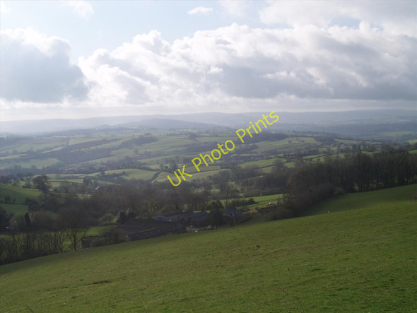Photo 6"x4" Hillside view Grosmont\/SO4024 c2009