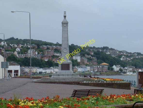 Photo 6"x4" Gourock War Memorial Gourock c2005