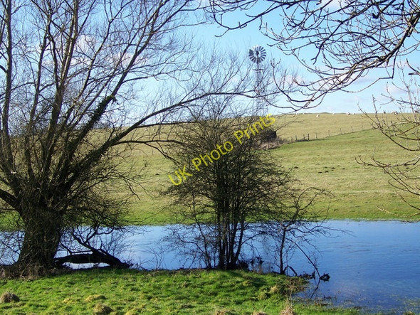 Photo 6"x4" River Leach near Eastleach Martin Eastleach Martin c2010