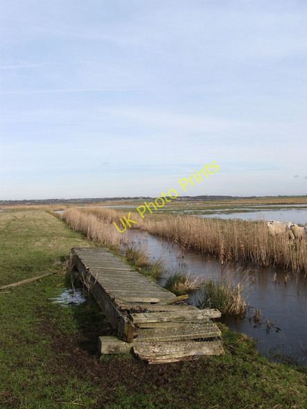 Photo 6"x4" Old Footbridge, Down Level Hailsham c2010