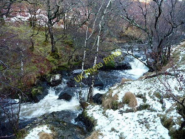 Photo 6"x4" The Gillean Burn Achnacloich\/Ach na Cloiche c2010