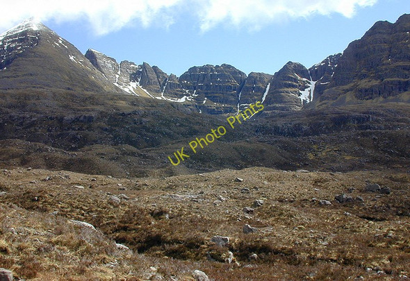Photo 6"x4" View towards Coire na Caime Fasag c2001