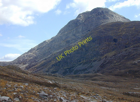 Photo 6"x4" View towards An Ruadh-stac Maol Chean-dearg c2001
