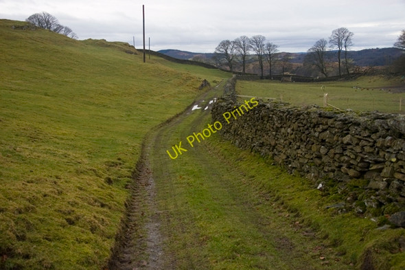 Photo 6"x4" Farm track from High House Farm Winster\/SD4193 c2010