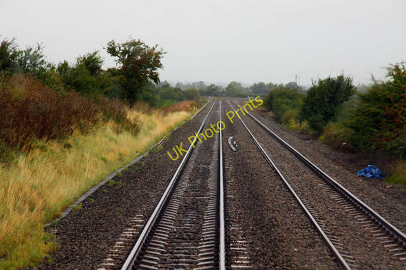 Photo 6"x4" The line passes a wood on the way to Ashchurch Fiddington\/SO9230 c2009