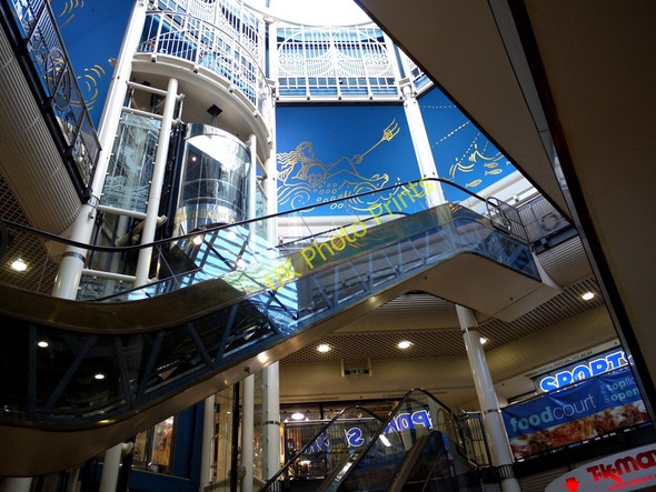 Photo 6"x4" Monument Mall, Blackett Street - under the dome Newcastle upon Tyne c2010