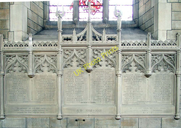 Photo 6"x4" St John the Baptist, Sheepcote Road, Harrow - Memorial WWI Harrow\/TQ1488 c2004