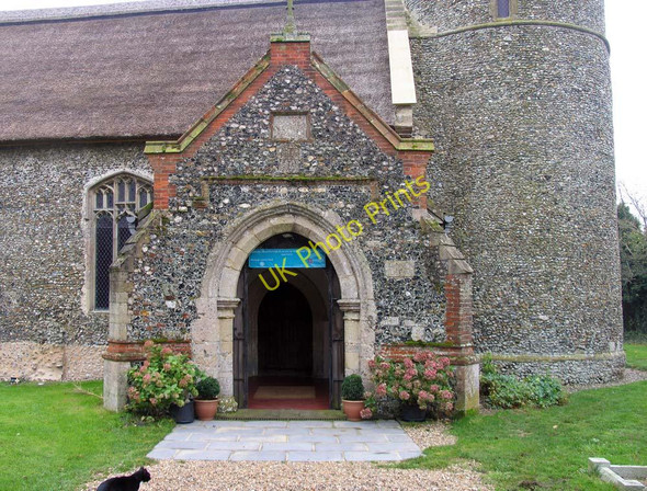 Photo 6"x4" St Peter, Rockland St Peter, Norfolk -  Porch Rockland St Peter c2007